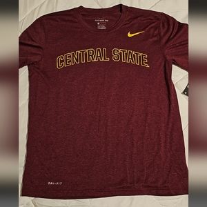 NWT Nike Dri Fit Central State University tee